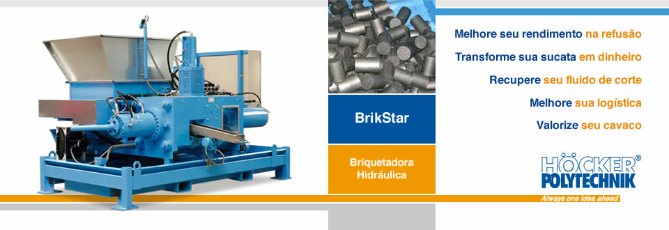 Prensas Höcker de Briquetagem